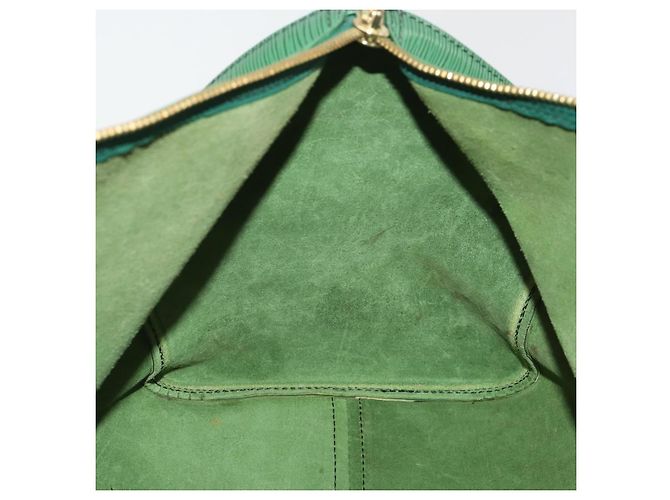 LOUIS VUITTON Epi Keepall 50 Boston Bag Green M42964 LV Auth 187462V Verde - vista 21