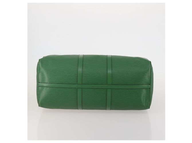 LOUIS VUITTON Epi Keepall 50 Boston Bag Green M42964 LV Auth 187462V Verde - vista 5