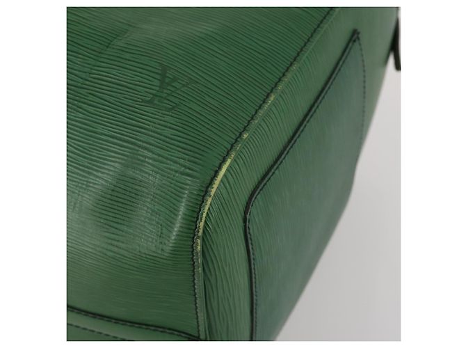 LOUIS VUITTON Epi Keepall 50 Boston Bag Green M42964 LV Auth 187462V Verde - vista 9
