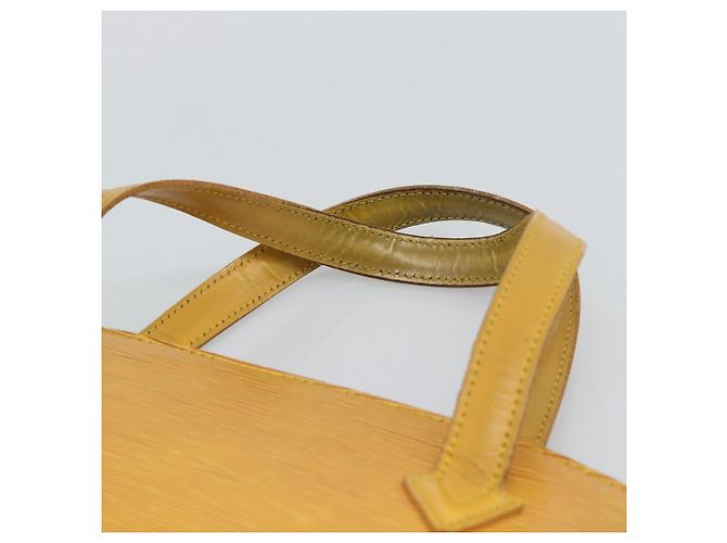 LOUIS VUITTON Epi Saint Jacques Shopping Bag Giallo M52269 LV Auth BA13697 - vista 14