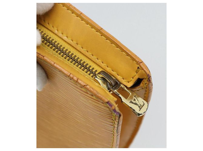 LOUIS VUITTON Epi Saint Jacques Shopping Bag Giallo M52269 LV Auth BA13697 - vista 19