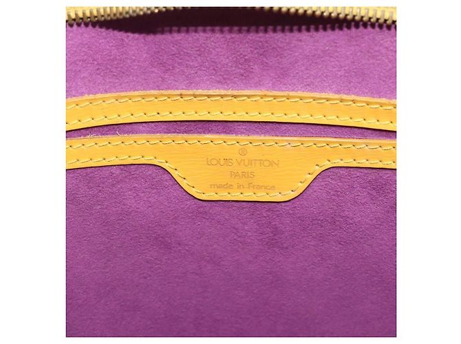 LOUIS VUITTON Epi Saint Jacques Shopping Bag Giallo M52269 LV Auth BA13697 - vista 20