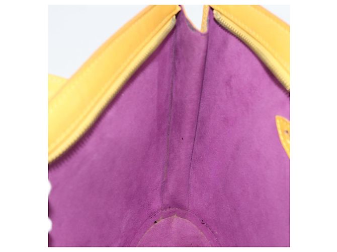 LOUIS VUITTON Epi Saint Jacques Shopping Bag Giallo M52269 LV Auth BA13697 - vista 22