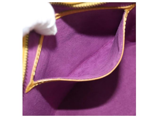 LOUIS VUITTON Epi Saint Jacques Shopping Bag Giallo M52269 LV Auth BA13697 - vista 23