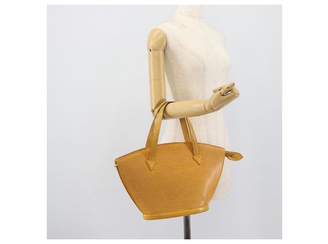 LOUIS VUITTON Epi Saint Jacques Shopping Bag Giallo M52269 LV Auth BA13697 - vista 24