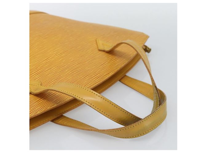 LOUIS VUITTON Epi Saint Jacques Shopping Bag Giallo M52269 LV Auth BA13697 - vista 7