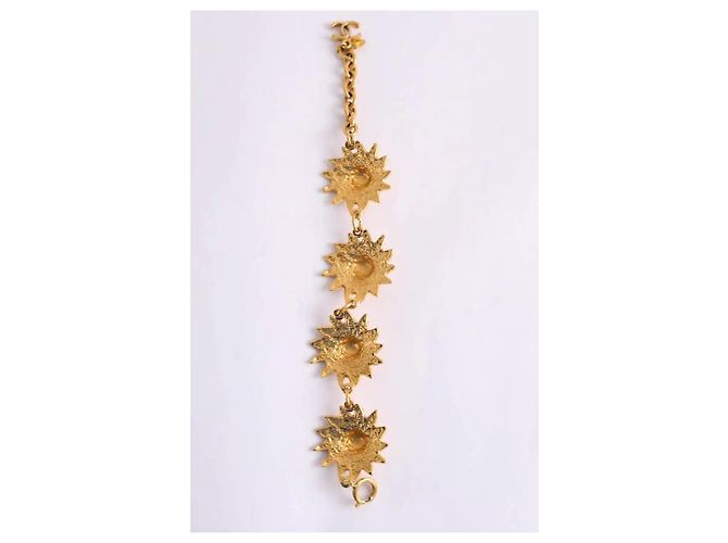 Chanel Bracciale dorato D'oro - vista 4
