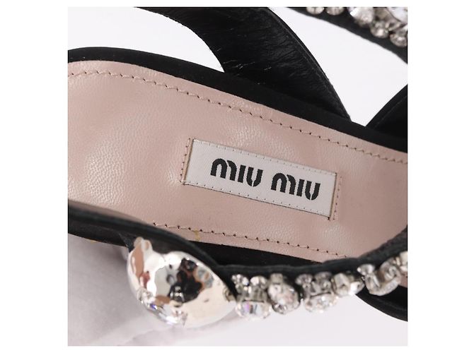 Décolleté Miu Miu in velluto bordeaux Auth BA13689M Bordò - vista 15