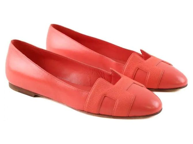 Hermès Bailarinas rosas - vista 3