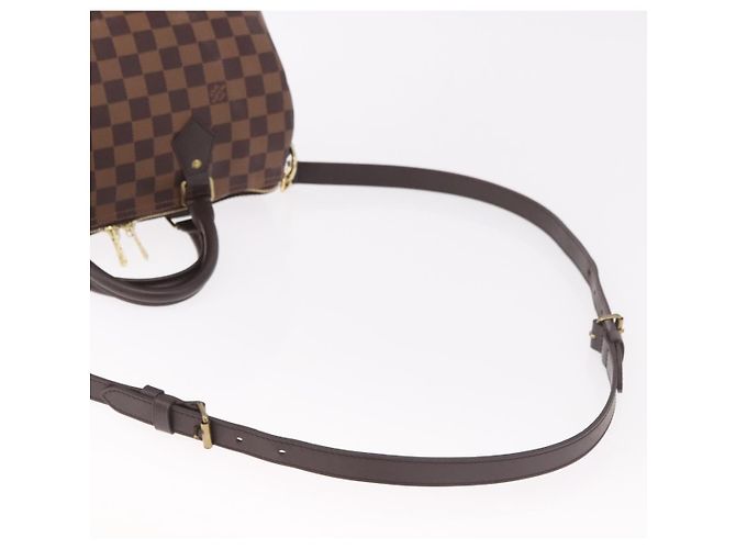 LOUIS VUITTON Borsa Damier Ebene Speedy Bandouliere30 N41367 LV Auth 185318SV - vista 9