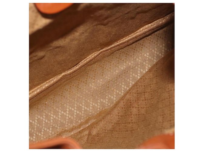 Zaino GUCCI Bamboo in pelle marrone oro 003 58 0016 Auth bs35671 D'oro - vista 22