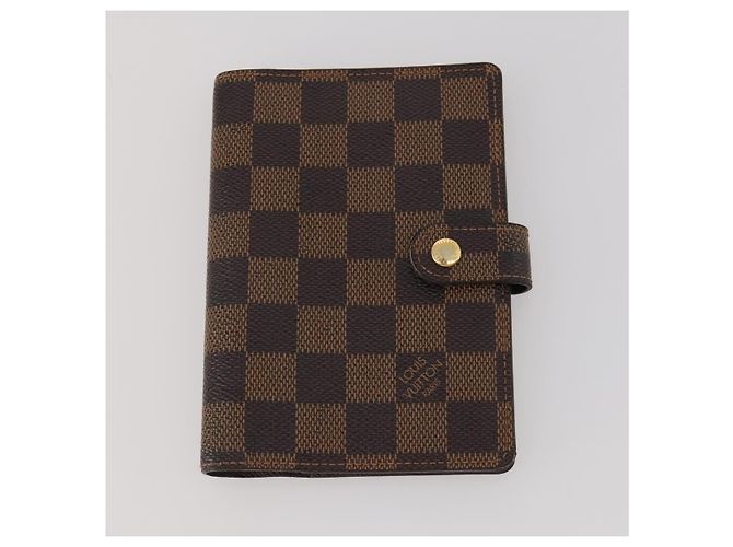 LOUIS VUITTON Monogram Vernis Planner 3 Set Beige black LV Auth BA13651 Negro Monograma - vista 14