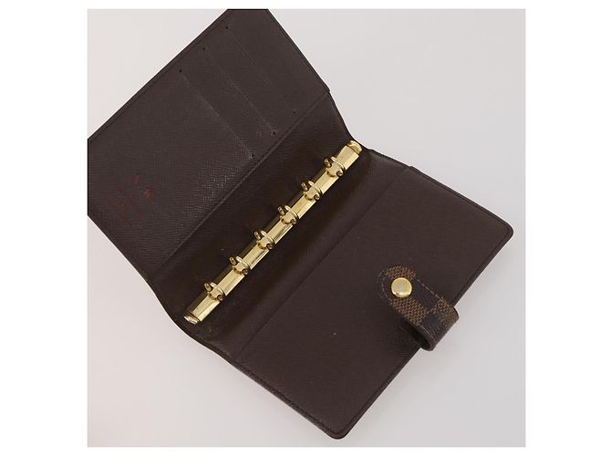 LOUIS VUITTON Monogram Vernis Planner 3 Set Beige black LV Auth BA13651 Negro Monograma - vista 19