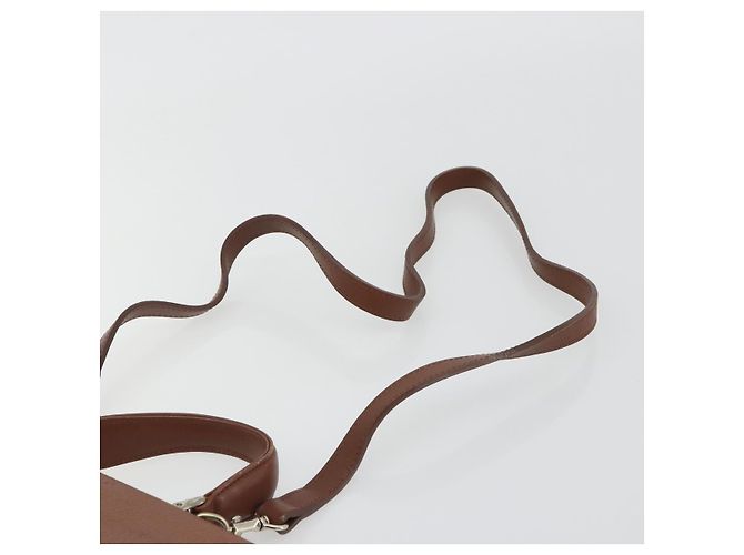 Bolso Burberry de cuero 2way Marrón Oro Auth ep14918 Castaño Dorado - vista 10