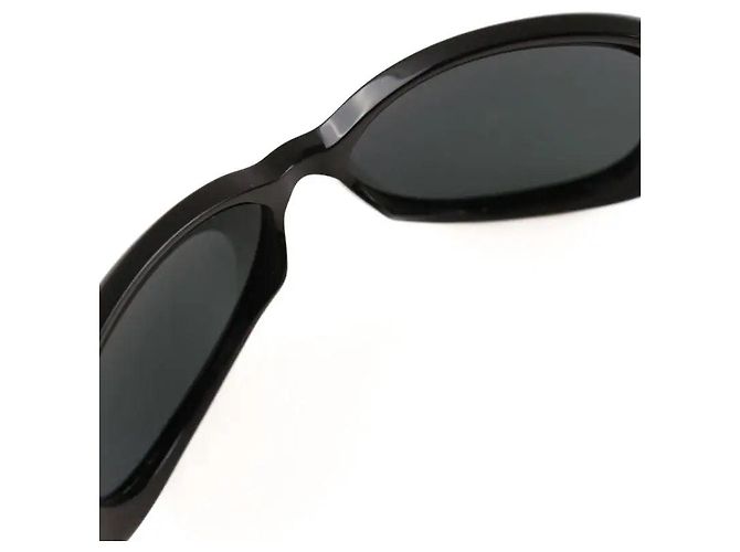 Gafas de sol Chanel negras de plástico Negro - vista 4