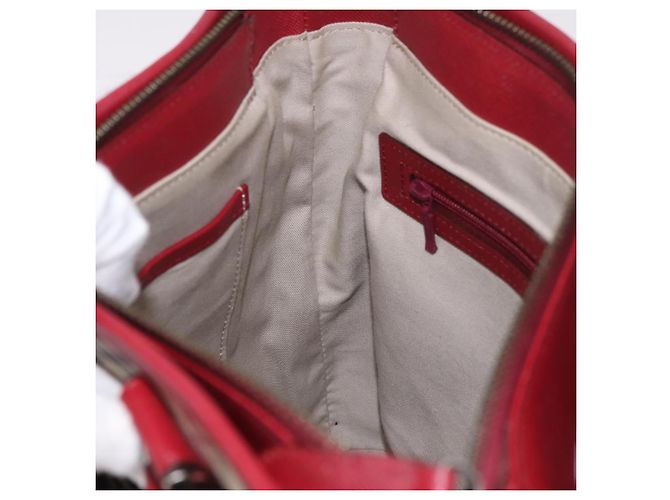 BURBERRY Nova Check Tote Bag Canvas Beige Silver Auth ka4974A Silber - Ansicht 21