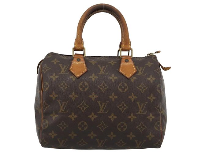 LOUIS VUITTON Borsa Monogram Speedy 25 M41528 LV Auth 188303 Monogramma - vista 13