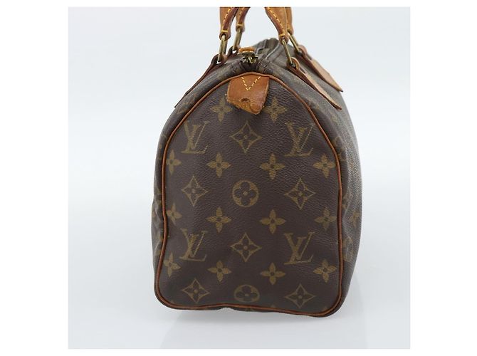 LOUIS VUITTON Borsa Monogram Speedy 25 M41528 LV Auth 188303 Monogramma - vista 4
