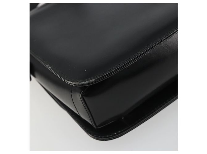 Borsa a Spalla GUCCI in Pelle Nera e Oro Auth ep14962V Nero D'oro - vista 13