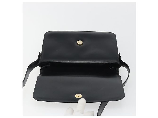 Borsa a Spalla GUCCI in Pelle Nera e Oro Auth ep14962V Nero D'oro - vista 15