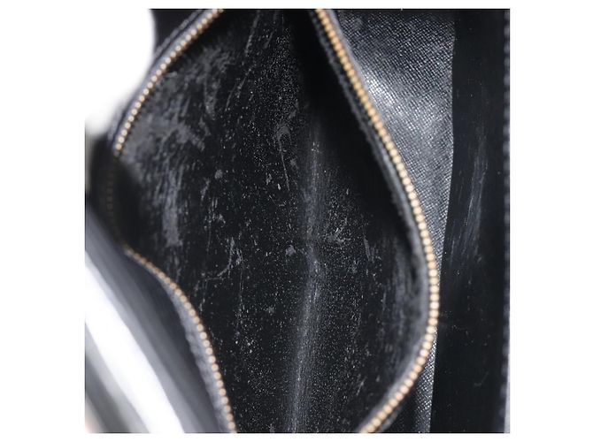 Borsa a Spalla LOUIS VUITTON Epi Saint Cloud GM Black Noir M52192 LV Auth ep14912 Nero - vista 11