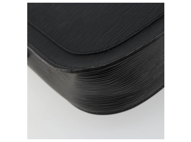 Borsa a Spalla LOUIS VUITTON Epi Saint Cloud GM Black Noir M52192 LV Auth ep14912 Nero - vista 17