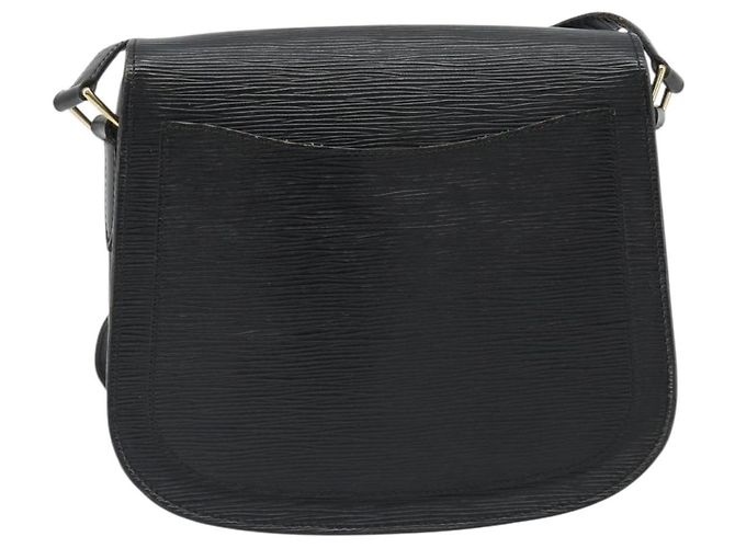 Borsa a Spalla LOUIS VUITTON Epi Saint Cloud GM Black Noir M52192 LV Auth ep14912 Nero - vista 2