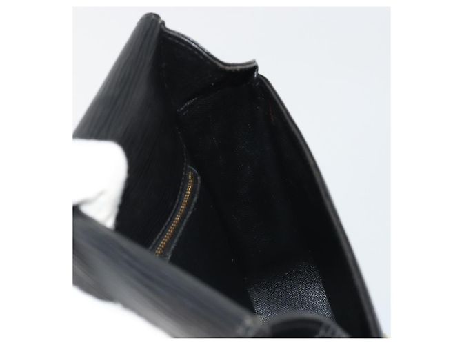 Borsa a Spalla LOUIS VUITTON Epi Saint Cloud GM Black Noir M52192 LV Auth ep14912 Nero - vista 22