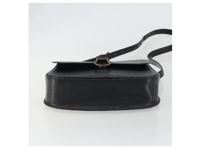 Borsa a Spalla LOUIS VUITTON Epi Saint Cloud GM Black Noir M52192 LV Auth ep14912 Nero - vista 5