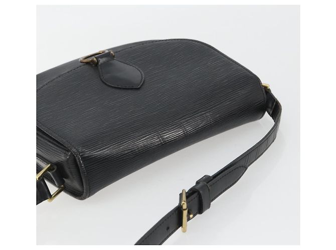 Borsa a Spalla LOUIS VUITTON Epi Saint Cloud GM Black Noir M52192 LV Auth ep14912 Nero - vista 6