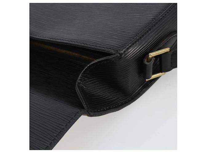 Borsa a Spalla LOUIS VUITTON Epi Saint Cloud GM Black Noir M52192 LV Auth ep14912 Nero - vista 9