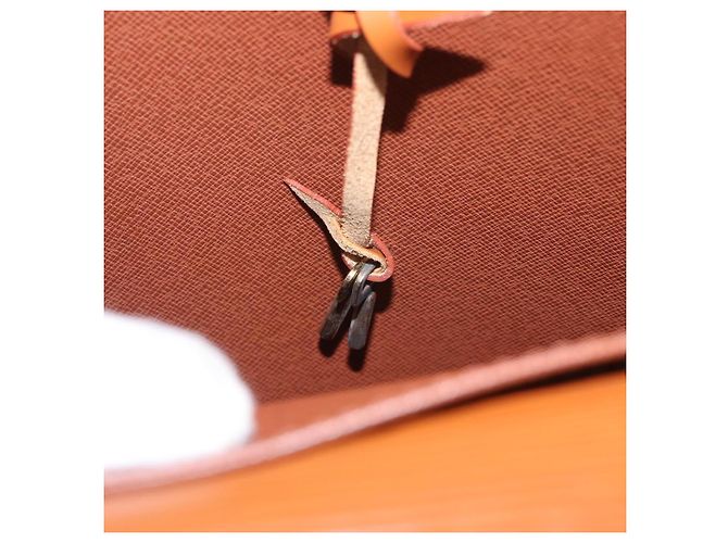 LOUIS VUITTON Epi Serviette Conseiller Briefcase Zipang Gold M54428 Auth 190766 Braun - Ansicht 11