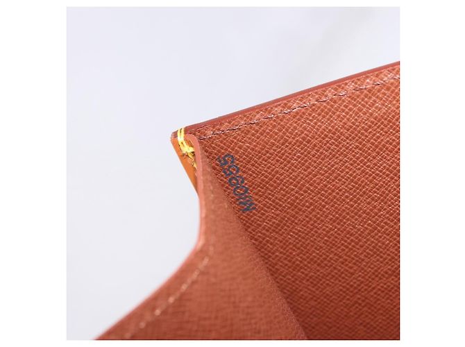 LOUIS VUITTON Epi Serviette Conseiller Briefcase Zipang Gold M54428 Auth 190766 Braun - Ansicht 12