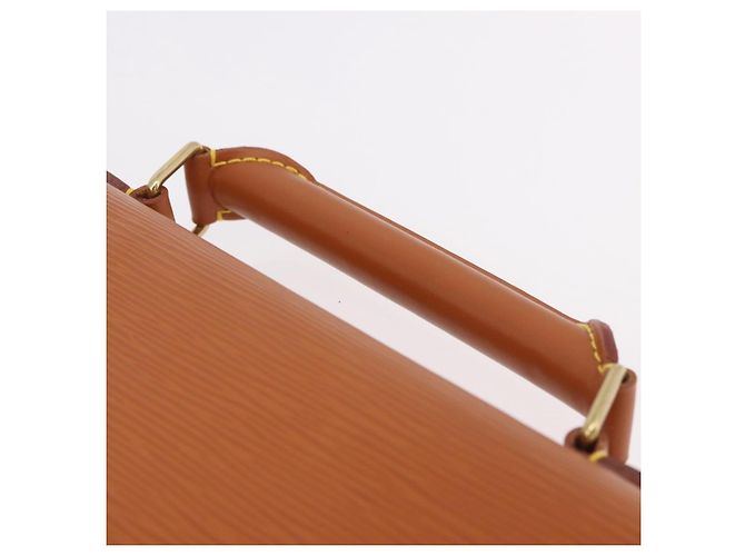 LOUIS VUITTON Epi Serviette Conseiller Briefcase Zipang Gold M54428 Auth 190766 Braun - Ansicht 14