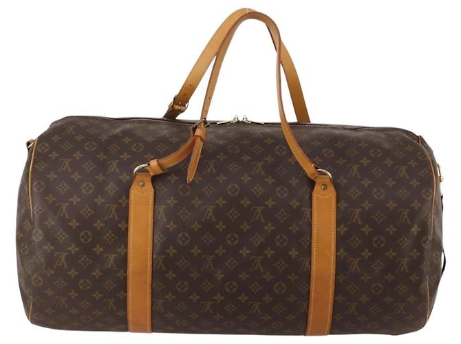 LOUIS VUITTON Monogram Sac Polochon 65 Boston Bag 2way M41222 LV Auth fm5367 Monogramme - vue 2