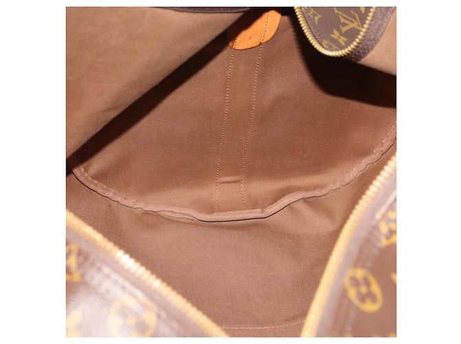 LOUIS VUITTON Monogram Sac Polochon 65 Boston Bag 2way M41222 LV Auth fm5367 Monogramme - vue 21