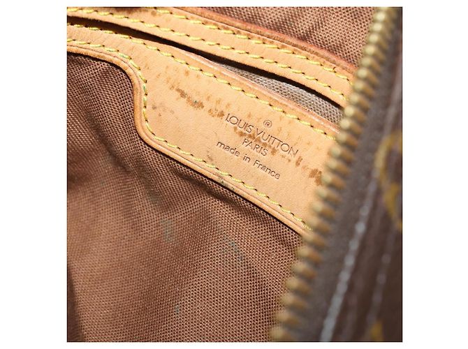 LOUIS VUITTON Monogram Sac Polochon 65 Boston Bag 2way M41222 LV Auth fm5367 Monogramme - vue 22