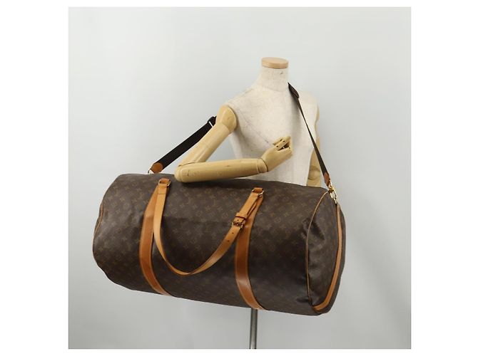 LOUIS VUITTON Monogram Sac Polochon 65 Boston Bag 2way M41222 LV Auth fm5367 Monogramme - vue 23