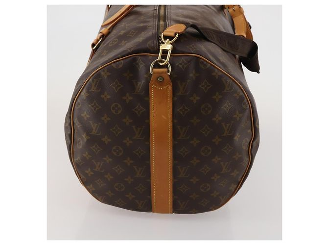 LOUIS VUITTON Monogram Sac Polochon 65 Boston Bag 2way M41222 LV Auth fm5367 Monogramme - vue 3