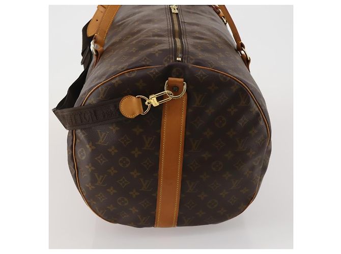 LOUIS VUITTON Monogram Sac Polochon 65 Boston Bag 2way M41222 LV Auth fm5367 Monogramme - vue 4
