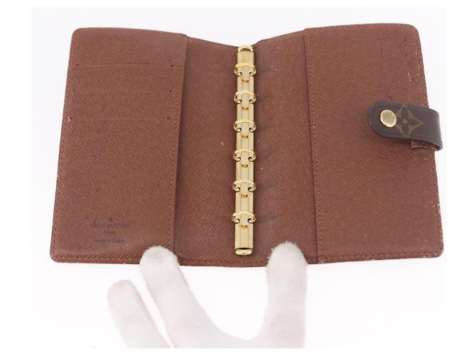 LOUIS VUITTON Monogram Agenda PM Day Planner Cover R20005 LV Auth 189992 Monograma - vista 14