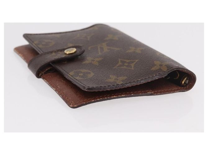 LOUIS VUITTON Monogram Agenda PM Day Planner Cover R20005 LV Auth 189992 Monograma - vista 6