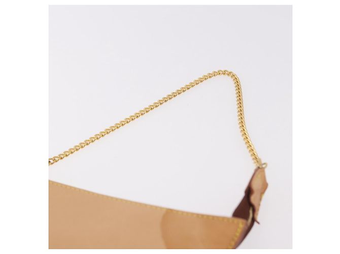 Bucket Pochette a secchiello Nomad in pelle LOUIS VUITTON PM Beige LV Auth 189290 - vista 14