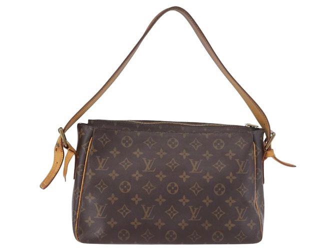LOUIS VUITTON Borsa a Spalla Monogram Viva Cite GM M51163 LV Auth BA13661 Monogramma - vista 2