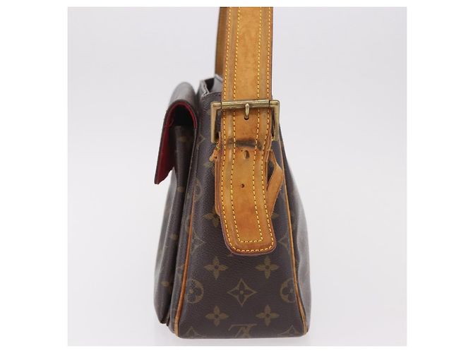 LOUIS VUITTON Borsa a Spalla Monogram Viva Cite GM M51163 LV Auth BA13661 Monogramma - vista 3