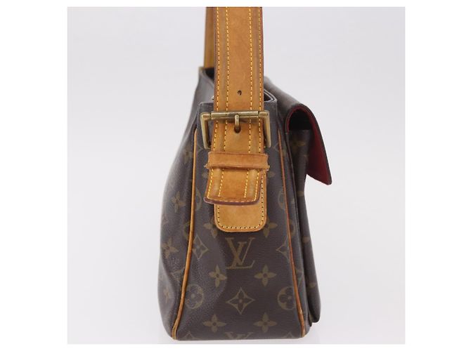 LOUIS VUITTON Borsa a Spalla Monogram Viva Cite GM M51163 LV Auth BA13661 Monogramma - vista 6