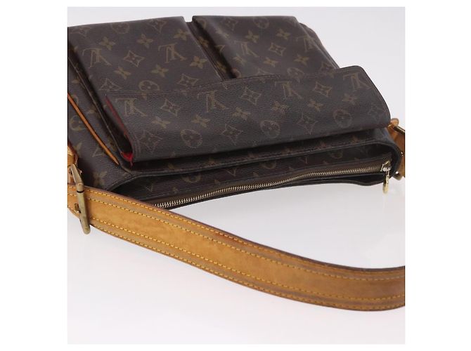 LOUIS VUITTON Borsa a Spalla Monogram Viva Cite GM M51163 LV Auth BA13661 Monogramma - vista 8