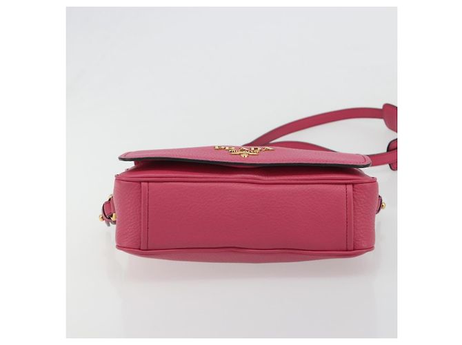 Saffiano Borsa a tracolla PRADA in pelle Safiano Pink Gold 1BD163 Auth am11957M Rosa D'oro - vista 10