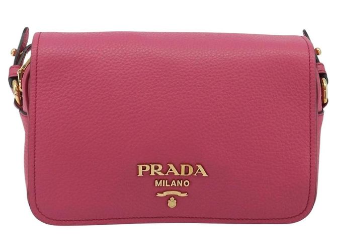 Saffiano Borsa a tracolla PRADA in pelle Safiano Pink Gold 1BD163 Auth am11957M Rosa D'oro - vista 2
