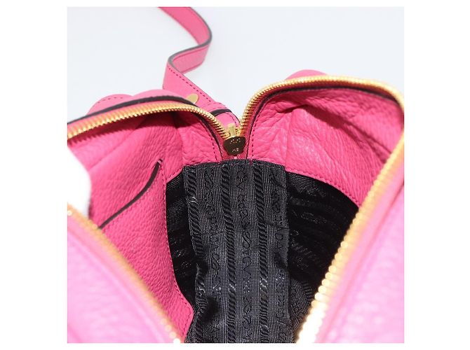 Saffiano Borsa a tracolla PRADA in pelle Safiano Pink Gold 1BD163 Auth am11957M Rosa D'oro - vista 20